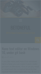 Mobile Screenshot of betoneful.com